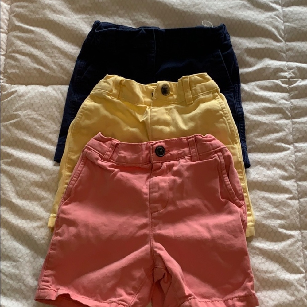 Three pairs of boys shorts